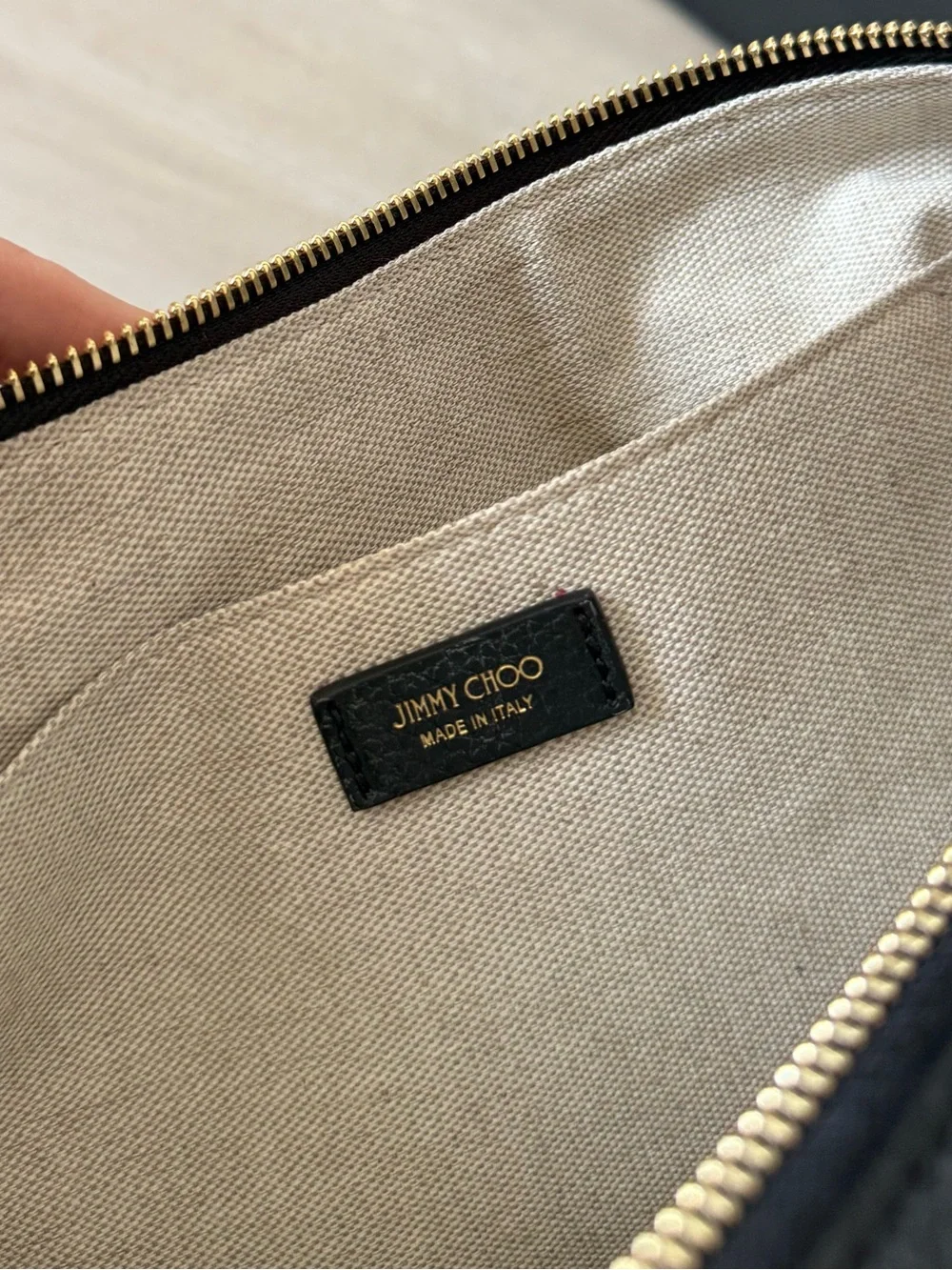 NWT Jimmy Choo Black Bets Shoulder Bags Leather $1,495